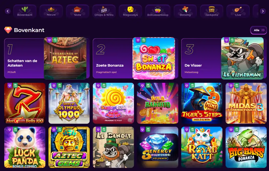 Vivajack Casino Homepagina