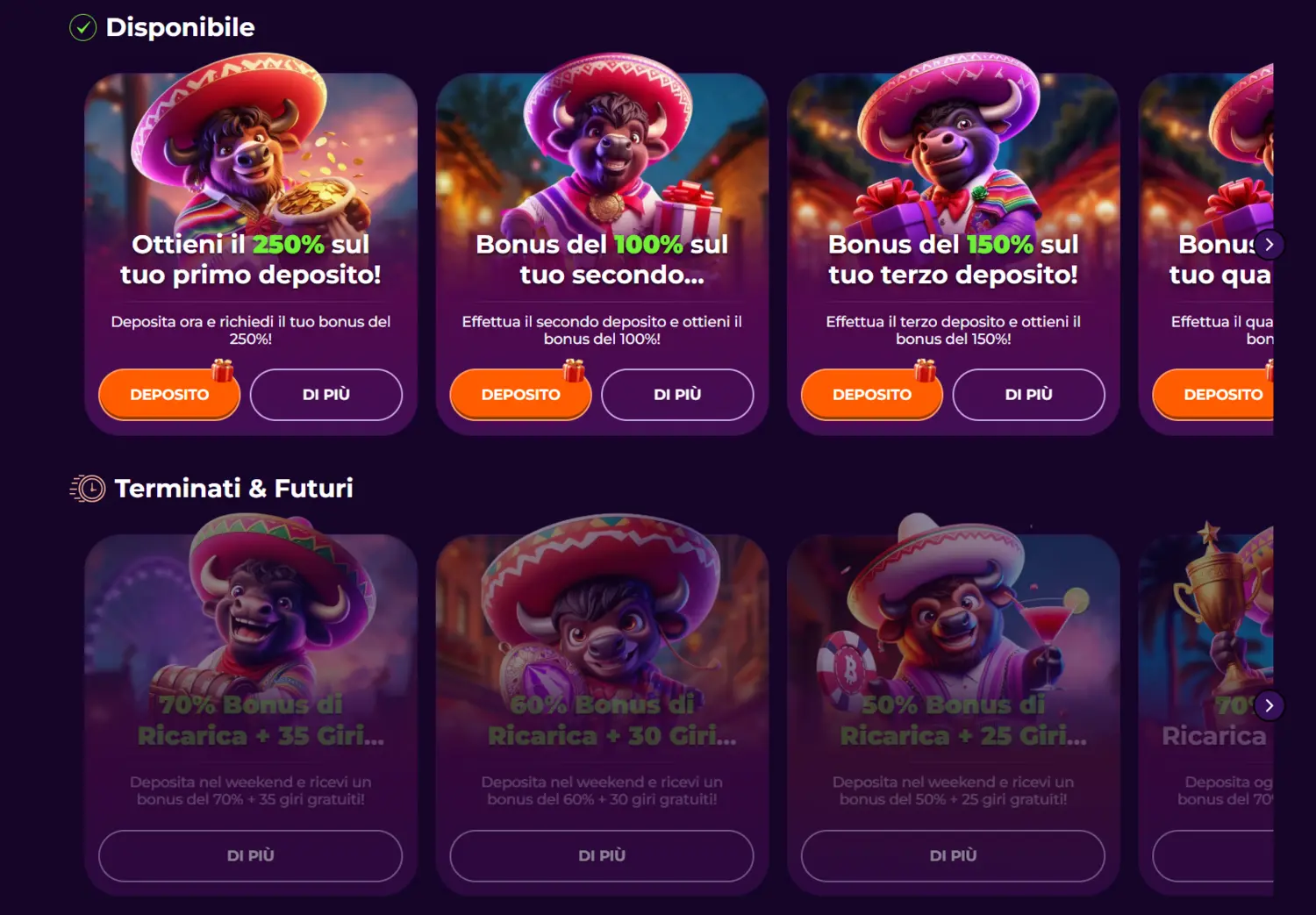 Bonus e Promozioni di Vivajack Casino