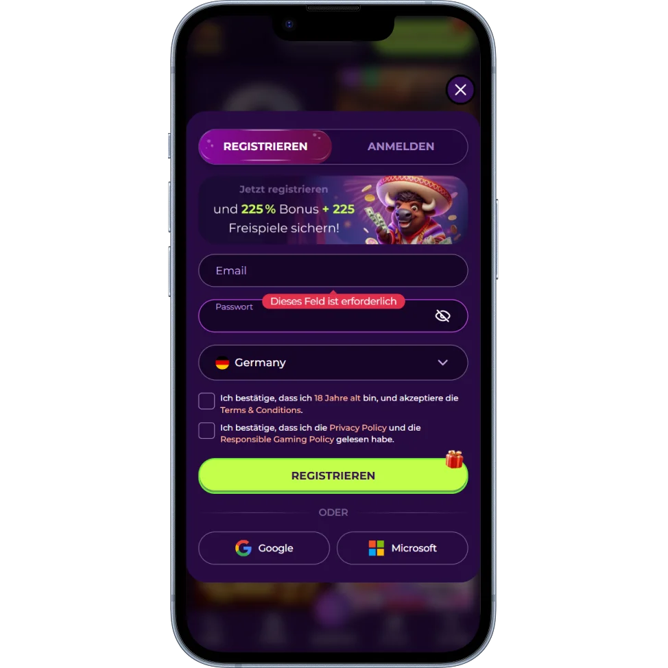 Vivajack Casino Registrierung und Login